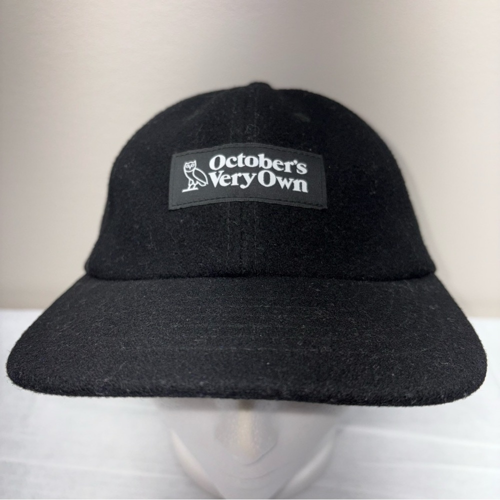 Drake OVO Octobers Very Own Black Wool Sportscap Adjustable Spring/Summer 2021